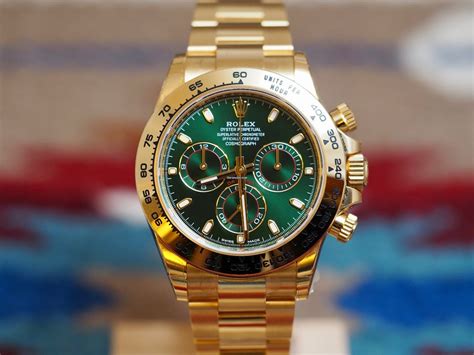 rolex green daytona discontinued